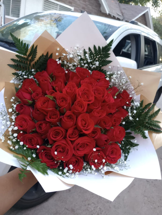 50 ROSES BOUQUET 🌹